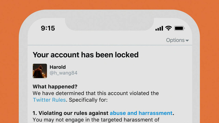 Account locked after several attempts from someone I don't know