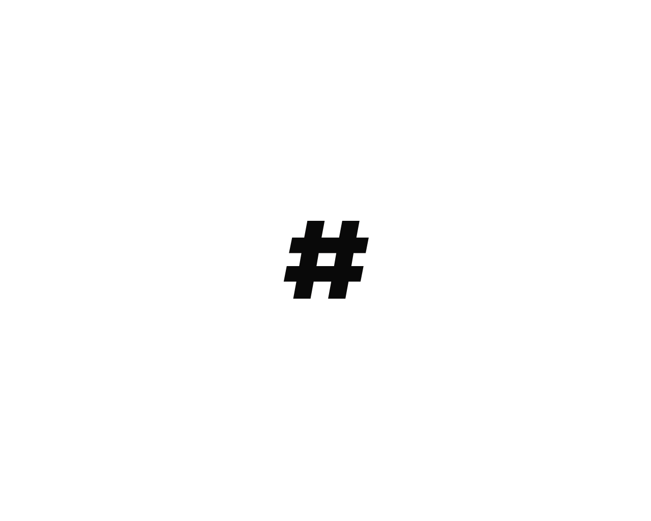 Examples of different Twitter hashtags like #FitFam, #Funny, and #TBT