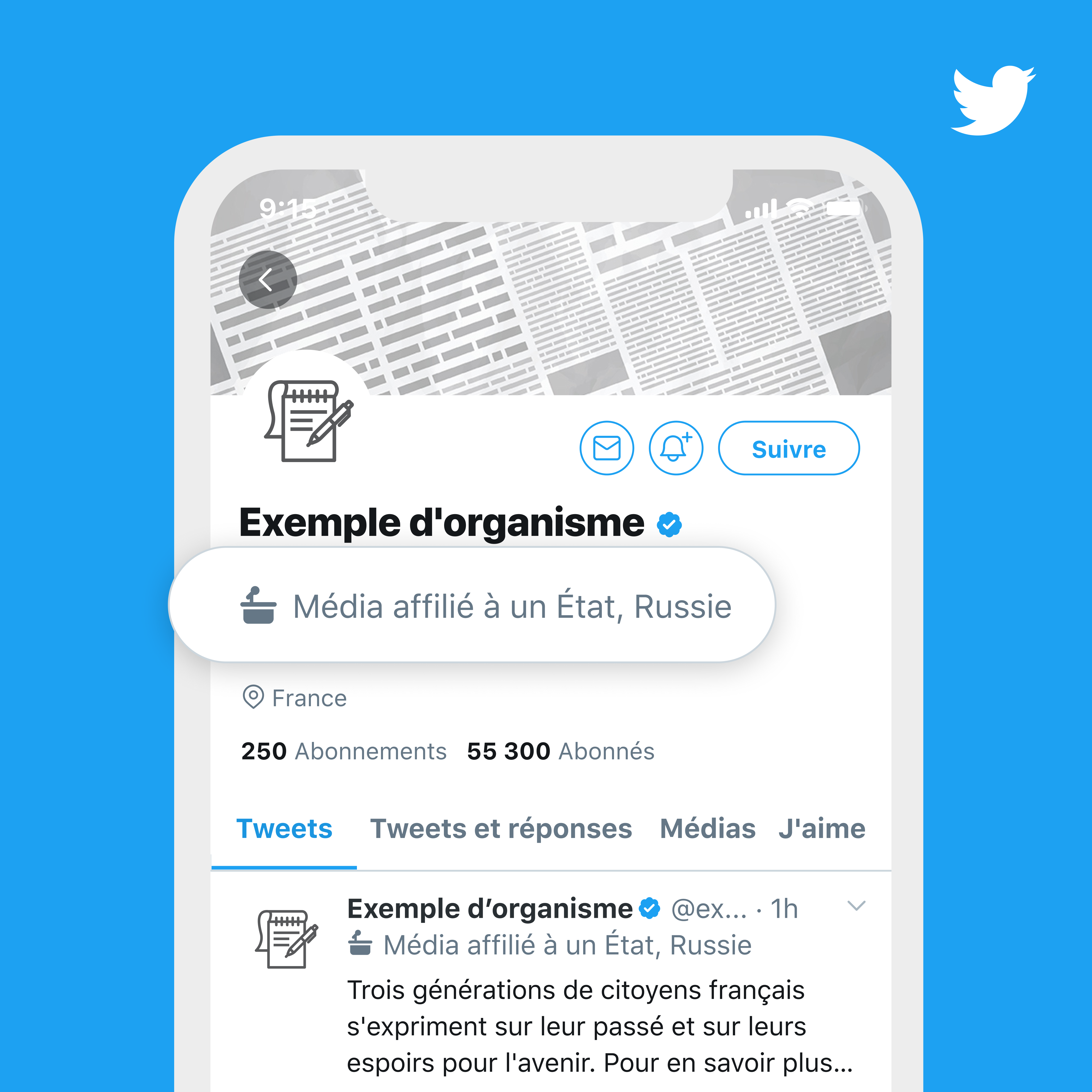 Média affilié à un État, États-Unis